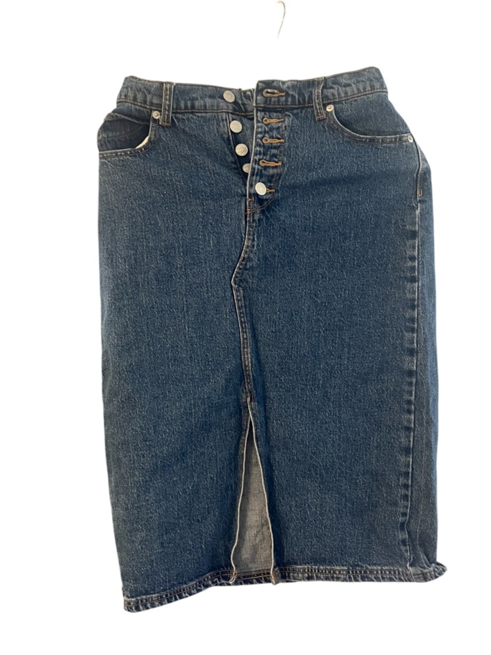 Banana Republic Blue Denim Waistband with Contrast Stitching